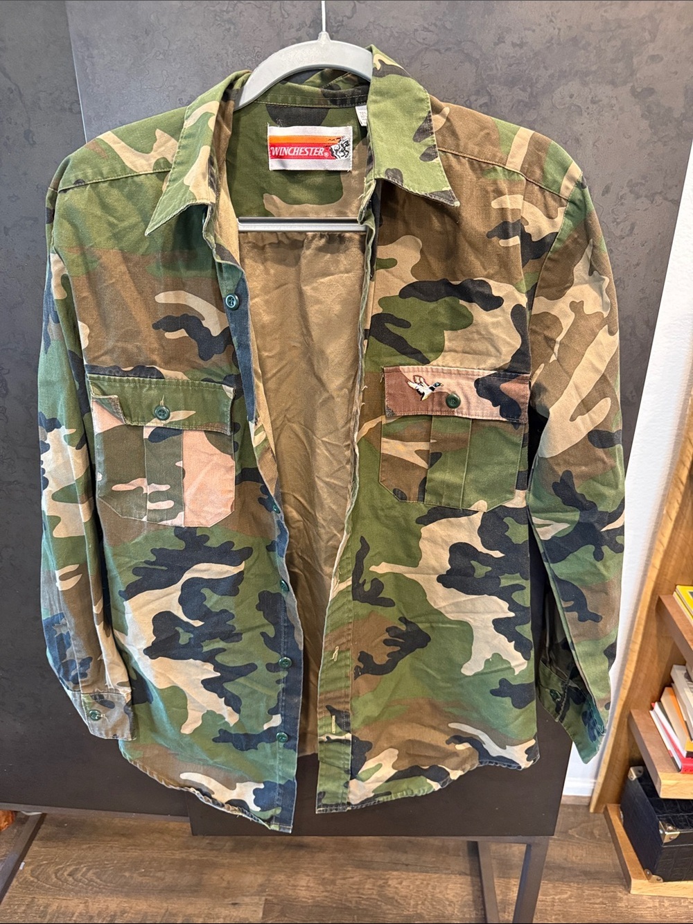 Winchester Men's Woodland Camo Field Jacket - Classic Green Camo
